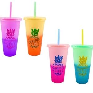 Color Change Tumbler Cup Set